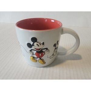 Disney Parks Authentic Retro 3D Mickey Mouse Coffee Cup Vtg Mug